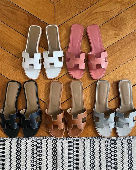 hermes oran blancas|Hermes oran sandals size guide.